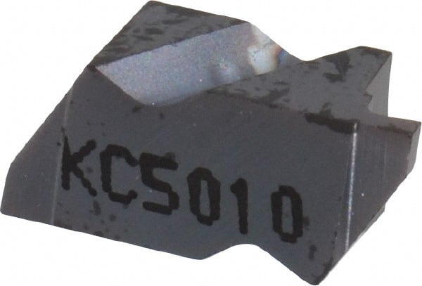 KENNAMETAL 2031NG Grade KC5010, 0.79mm Cutting Width Carbide Grooving Insert