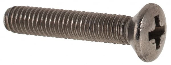 MSC INDUSTRIAL M3x0.50 Metric Coarse, 16mm OAL Phillips Drive Machine Screw