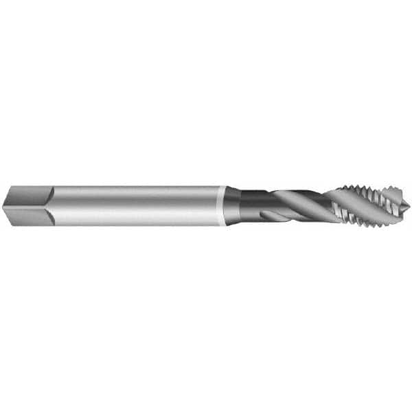 EMUGE 9/1612 UNC 3 Flute 2B Modified Bottoming Spiral Flute Tap
