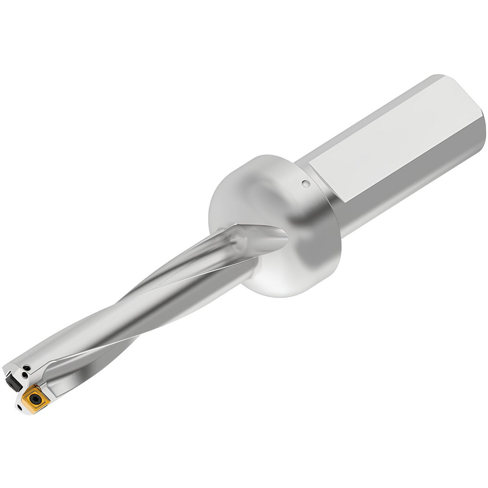 KENNAMETAL Indexable Insert Drills; Drill Style: DFPR ; Drill Diameter (Decimal Inch): 0.6875 ; Maximum Drill Diameter (Decimal Inch): 0.0280 ; Drill Diameter (Inch): 11/16 ; Maximum Drill Depth (Decimal Inch): 3.4402 ; Shank Type: Weldon Flat