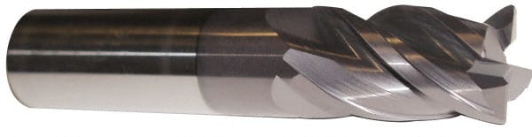 PROMAX 7/16 Diam 4 Flute Solid Carbide 0.02 Corner Radius End Mill