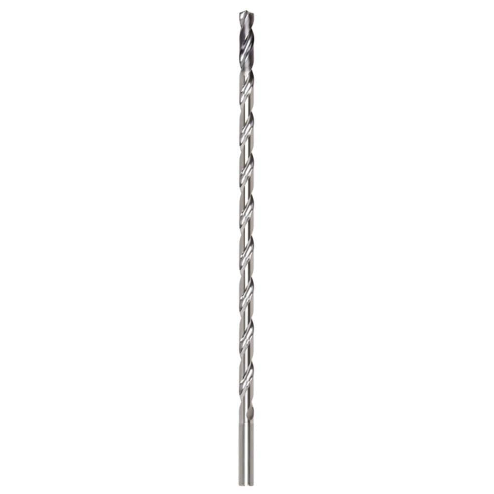 WIDIA Extra Length Drill Bits; Drill Bit Size (mm): 6.00 ; Overall Length (mm): 173.0000 ; Flute Length (mm): 134.00 ; Tool Material: Carbide ; Coating/Finish: TiAlN ; Drill Point Angle: 132