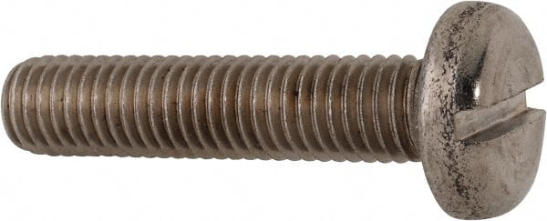 MSC INDUSTRIAL M10x1.50, 45mm Length Under Head Slotted Drive Machine Screw