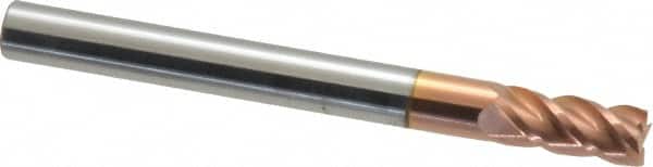 PROMAX 3/16, 3/8 LOC, 3/16 Shank Diam, 2 OAL, 4 Flute, Solid Carbide Square End Mill