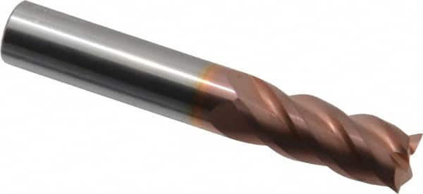 PROMAX 7/16, 1 LOC, 7/16 Shank Diam, 23/4 OAL, 4 Flute, Solid Carbide Square End Mill