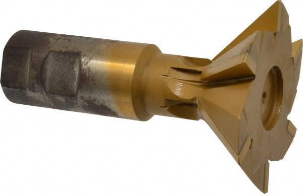 MSC 3 Diam x 1 Wide CarbideTipped 45&deg; Dovetail Cutter