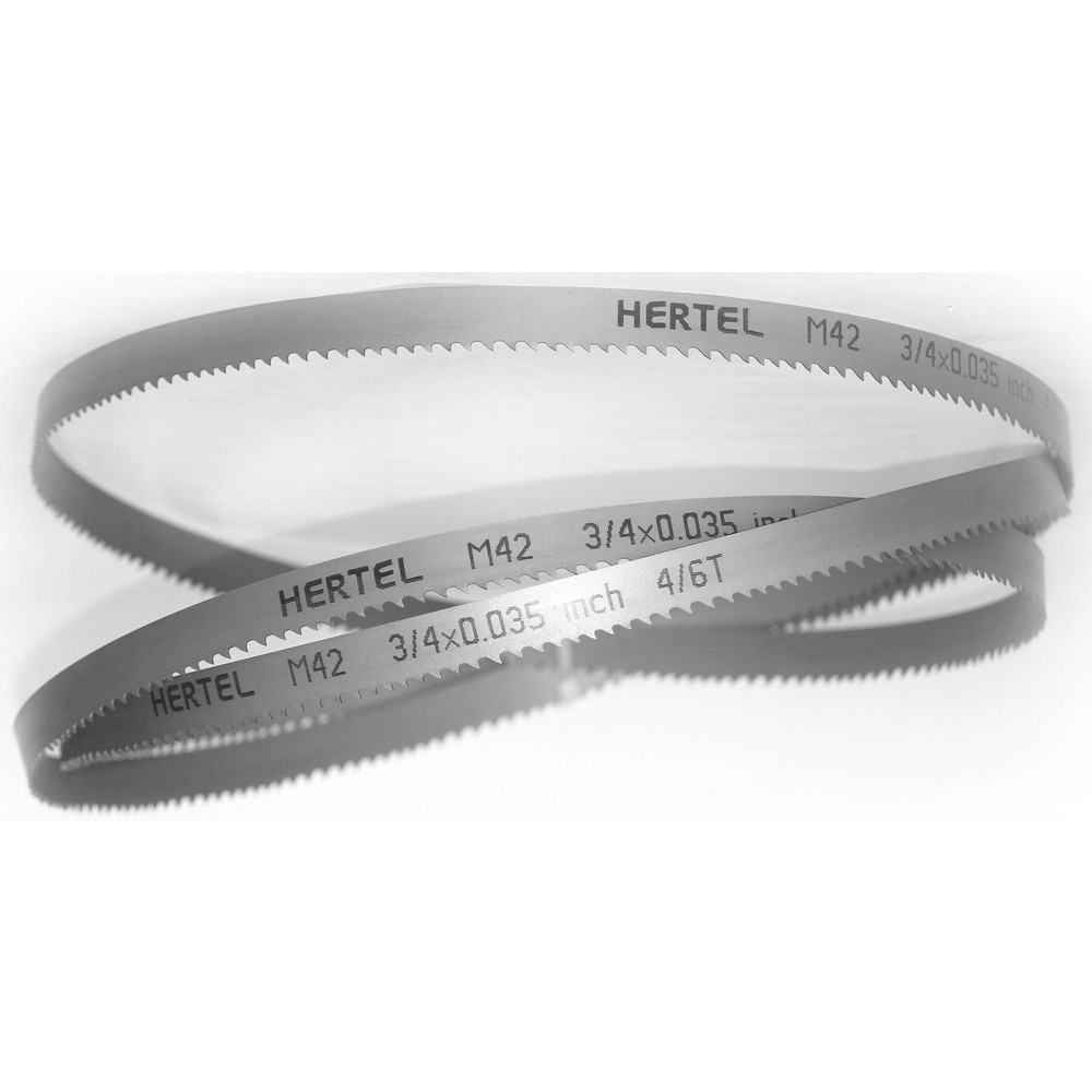 HERTEL Welded Band Saw Blades; Blade Length (Feet): 11 6 ; Blade Width (Inch): 3/4in ; Teeth Per Inch: 46 ; Blade Material: BiMetal ; Tooth Material: M42 High Speed Steel ; Tooth Form: Duplex
