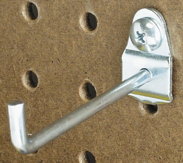 TRITON 3/16 Diam, 11/8 Long Straight Arm Pegboard Hook
