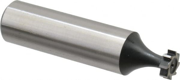 MSC INDUSTRIAL 5/16 Diam x 3/32 Face Width, Cobalt, 6 Teeth, Shank Connection Woodruff Keyseat Cutter
