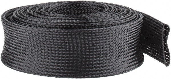 TECHFLEX Black Braided Expandable Cable Sleeve