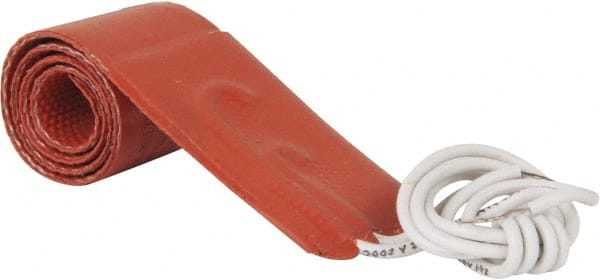 MSC INDUSTRIAL 12 Long x 1 Wide, Rectangular, Silicon Rubber, Standard Heat Blanket