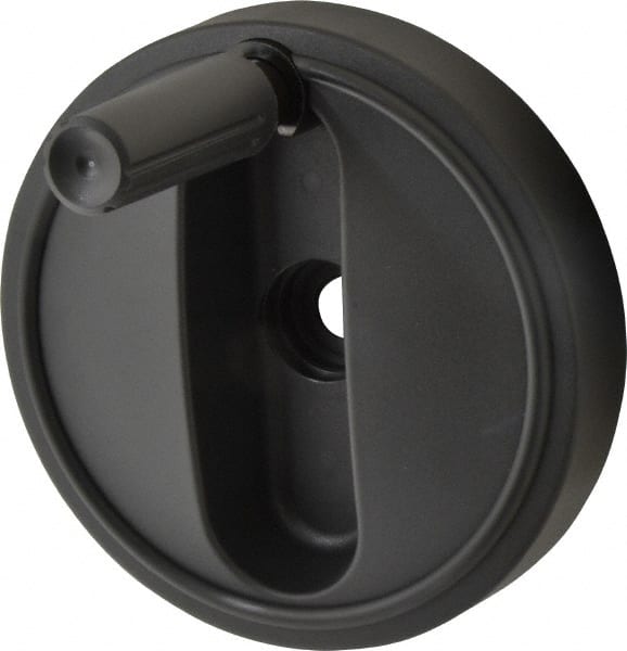 KIPP 6.3 Diam, Thermoplastic Handwheel with Handle