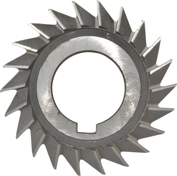 MSC INDUSTRIAL 3 x 1/2 45&deg; High Speed Steel SingleAngle Cutter