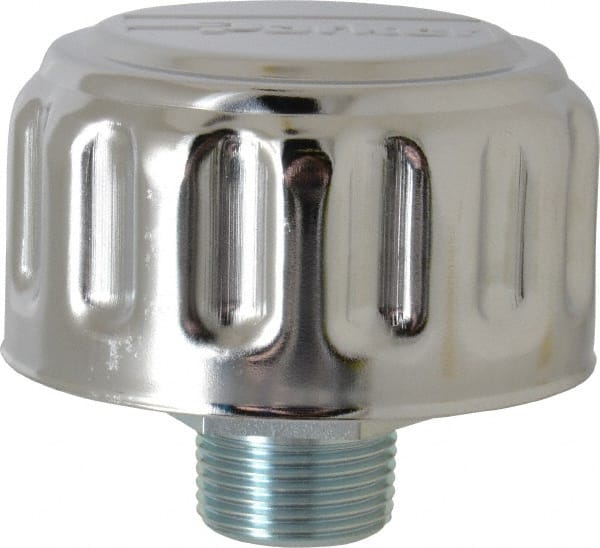 PARKER 10 Micron Rating, Metal Breather
