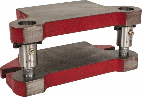 ANCHOR DANLY 4 Guide Post Length, 1 Die Holder Thickness, 8 Radius, Semi Steel, Mold Blank, Punch & Die Set