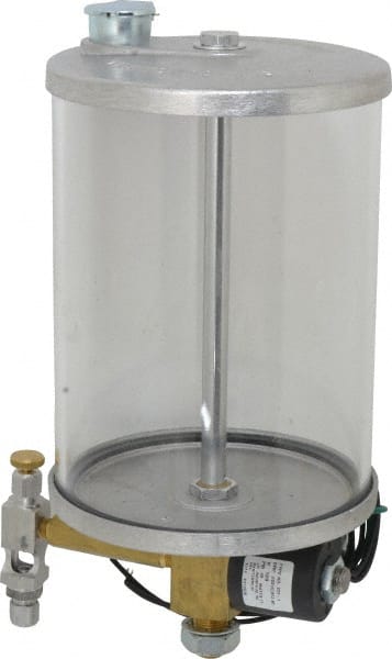 LDI INDUSTRIES 1 Outlet, Acrylic Bowl, 1.89 L ElectricAdjustable Oil Reservoir