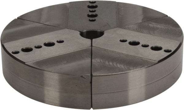 4 & Up Chuck Capacity, Northfield Air Style Attachment, Round Soft Lathe Chuck Jaw