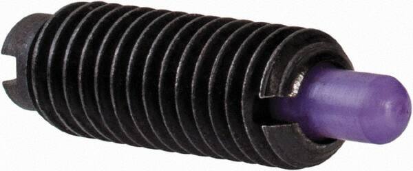 GIBRALTAR M5 x 0.8, 14.5mm Thread Length, 3mm Plunger Projection, Steel Threaded Spring Plunger