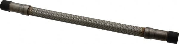 MSC 12 OAL, 3/8 ID, 1,450 Max psi, Flexible Metal Hose Assembly