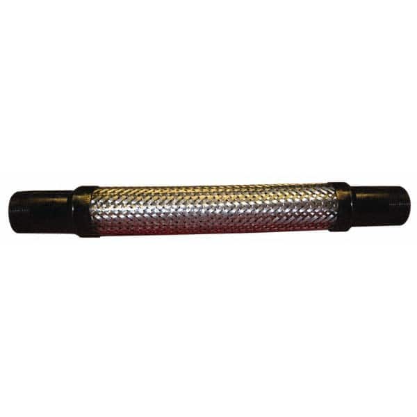 MSC 81/2 OAL, 11/4 ID, 550 Max psi, Flexible Metal Hose Assembly
