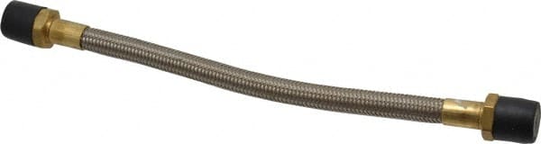 MSC 12 OAL, 1/2 ID, 1,500 Max psi, Flexible Metal Hose Assembly