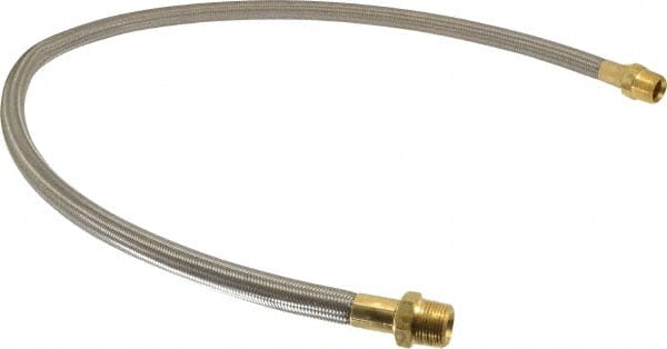 MSC 48 OAL, 5/8 ID, 1,200 Max psi, Flexible Metal Hose Assembly
