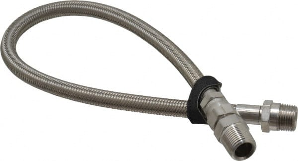 MSC 24 OAL, 1/2 ID, 1,500 Max psi, Flexible Metal Hose Assembly