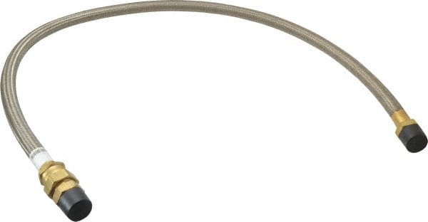MSC 48 OAL, 5/8 ID, 1,200 Max psi, Flexible Metal Hose Assembly