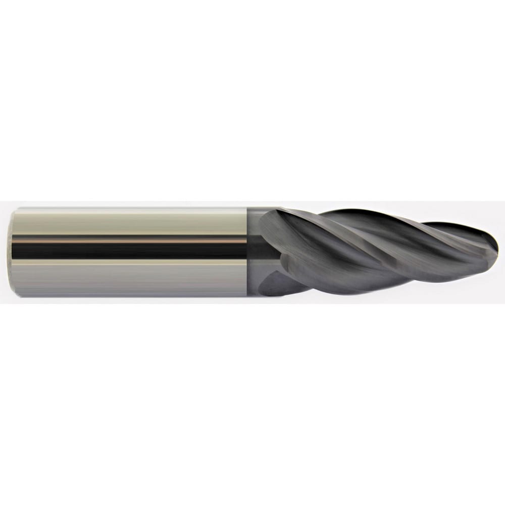 ACCUPRO Barrel Cutter End Mills; End Type: Oval Form ; Material: Solid Carbide ; Finish Coating: AlTiN ; Length of Cut (Decimal Inch): 1.3766 ; Shank Diameter (Inch): 5/8 ; Overall Length (Inch): 31/2