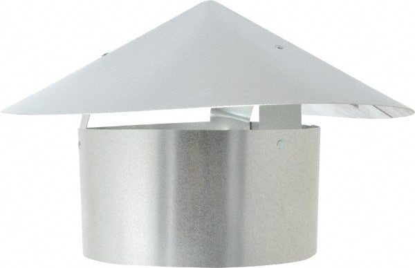 MSC 6 ID Galvanized Duct Rain Cap
