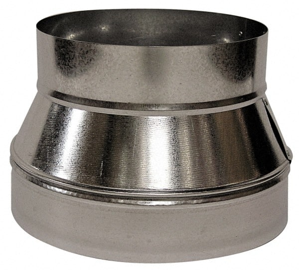 MSC 7 ID Galvanized Duct Tapered Reducer without Crimp