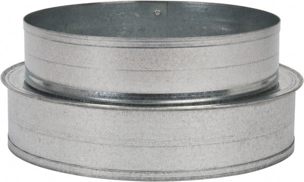 MSC 7 ID Galvanized Duct Shortway Reducer without Crimp
