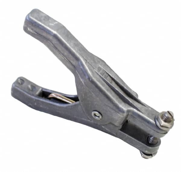 HUBBELL WORKPLACE SOLUTIONS 19 AWG, 10 Ft., Alligator Clip, Hand Clamp, Grounding Cable with Clamps