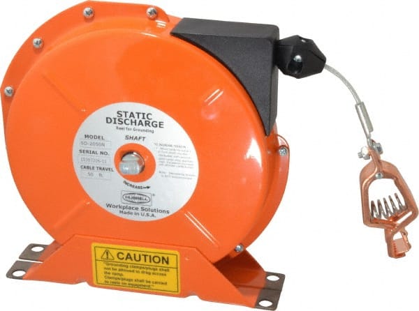 HUBBELL WORKPLACE SOLUTIONS 1/8 Inch x 50 Ft. Stranded Cable Grounding Reel