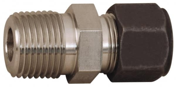 PARKER 1/4 Tube OD x 1/16 MPT Stainless Steel Compression Tube Male Connector
