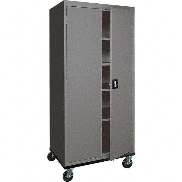SANDUSKY LEE 5 Shelf Mobile Storage Cabinet