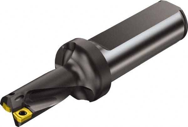 SANDVIK COROMANT 2.385 Max Drill Depth, 2xD, 11/8 Diam, Indexable Insert Drill