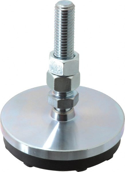 GIBRALTAR 5/811 Bolt Thread, Studded Pivotal Stud Mount Leveling Pad & Mount