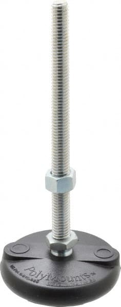 GIBRALTAR 1/213 Bolt Thread, Studded Pivotal Stud Mount Leveling Pad & Mount