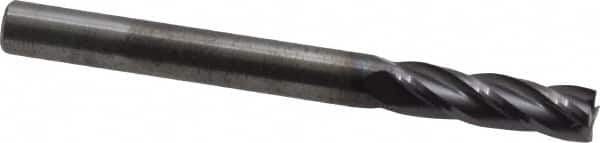 ROBBJACK 3/16 Diam 4 Flute Solid Carbide 0.003 to 0.005 Chamfer Width Corner Chamfer End Mill