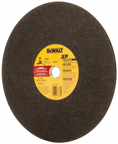 DEWALT 14 x 7/64, 1 Hole Aluminum Oxide Cutoff Wheel