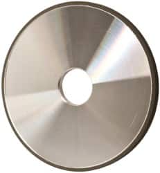 MSC 6 Diam x 11/4 Hole x 3/8 Thick, N Hardness, 100 Grit Surface Grinding Wheel