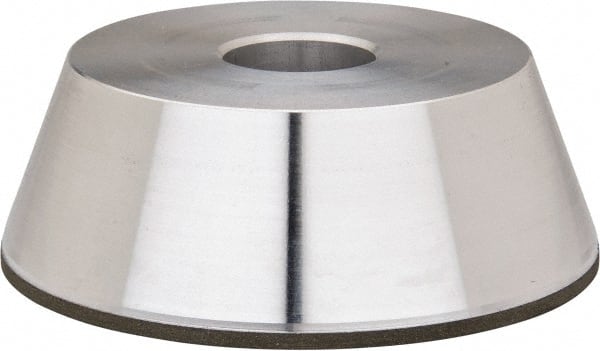 MSC 5 Diam, 11/4 Hole Size, 13/4 Overall Thickness, 105 Grit, Type 11 Tool & Cutter Grinding Wheel