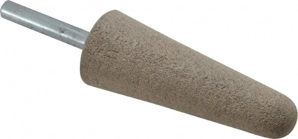 CRATEX 1 Head Diam x 23/4 Thickness, A3, Tree End, Aluminum Oxide Mounted Point