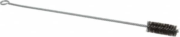 MSC 21/2 Long x 1 Diam Stainless Steel Twisted Wire Bristle Brush