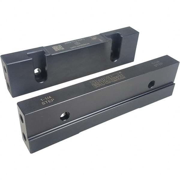 SNAP JAWS 8 Wide x 2.03 High x 0.98 Thick, Step Vise Jaw