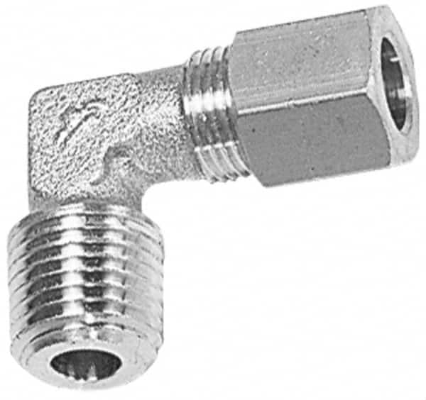 LEGRIS 12mm Tube OD x 1/4 BSPT Brass Compression Tube Male Elbow