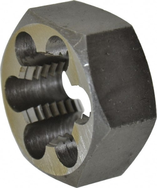 MSC INDUSTRIAL 11/4 8 UNS Thread, 23/16 Hex, Right Hand Thread, Hex Rethreading Die