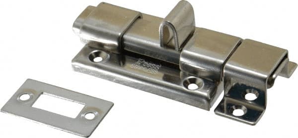 SUGATSUNE 29/16 Long, 147/64 Wide Stainless Steel Slide Bolt