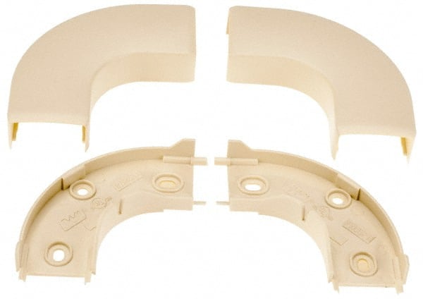 WIREMOLD 11/8 Inch Long x 215/16 Inch Wide x 5/8 Inch High, Raceway Elbow End